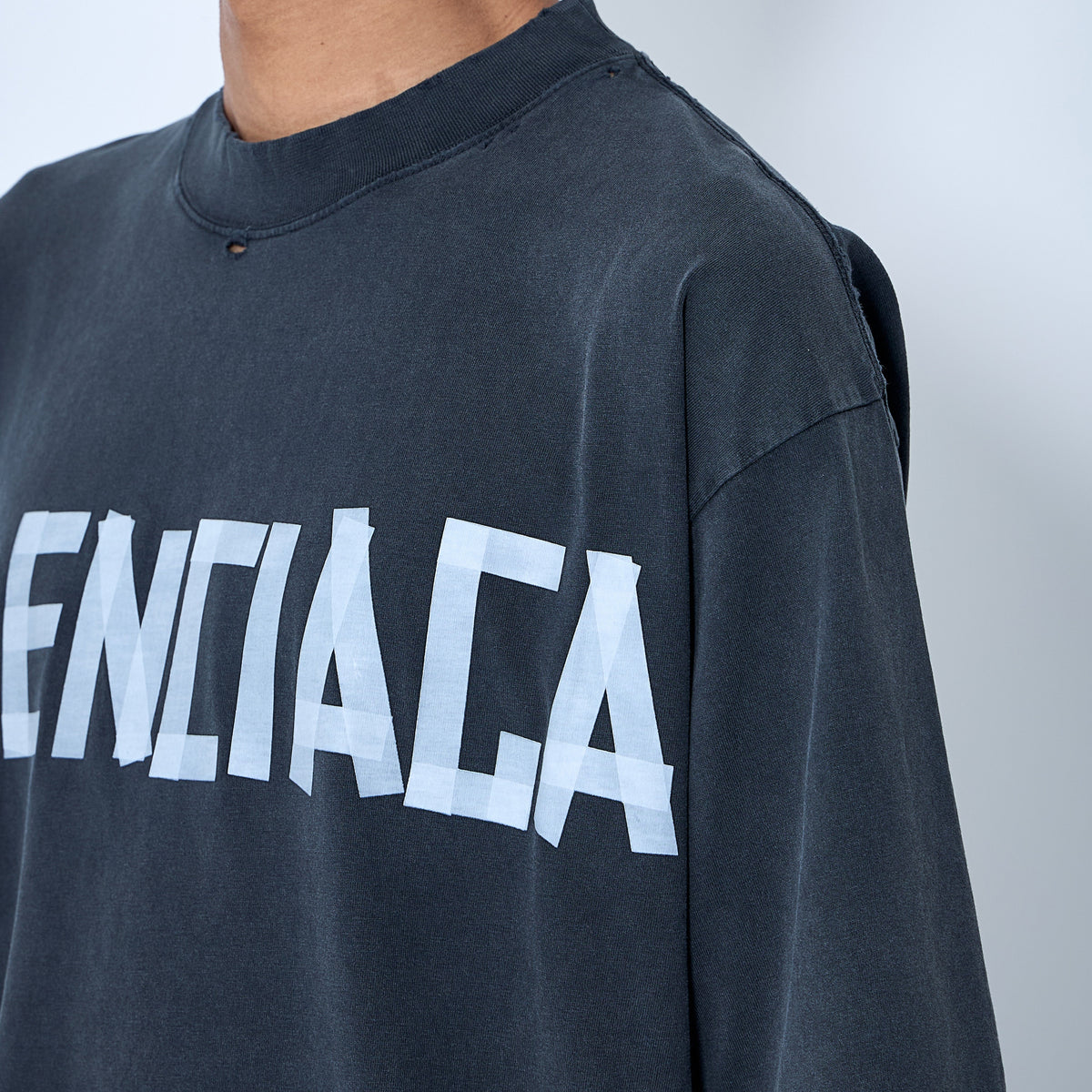 Balenciaga tee shirts lifestyle shot premium designer piece