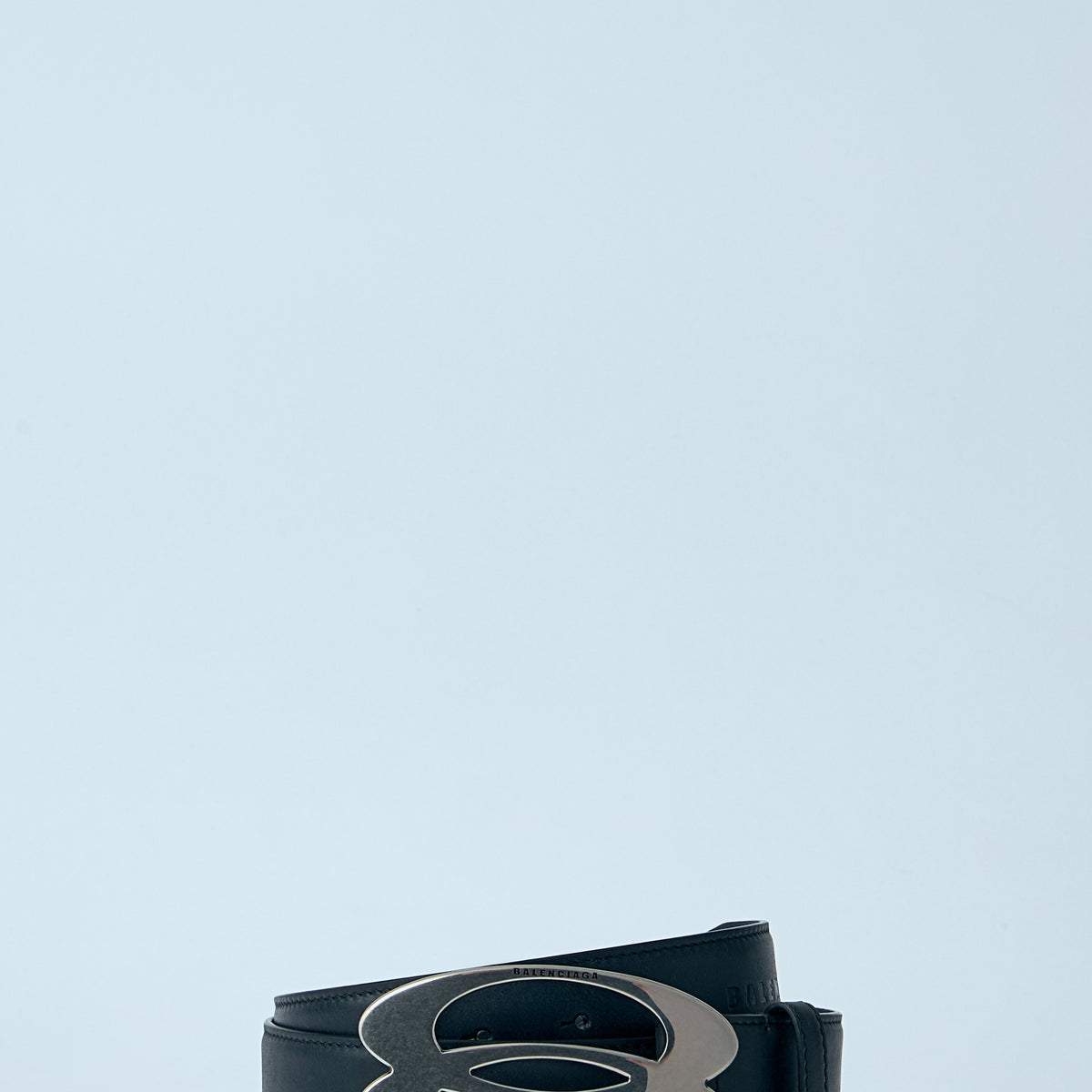 Balenciaga belts luxury designer piece front view