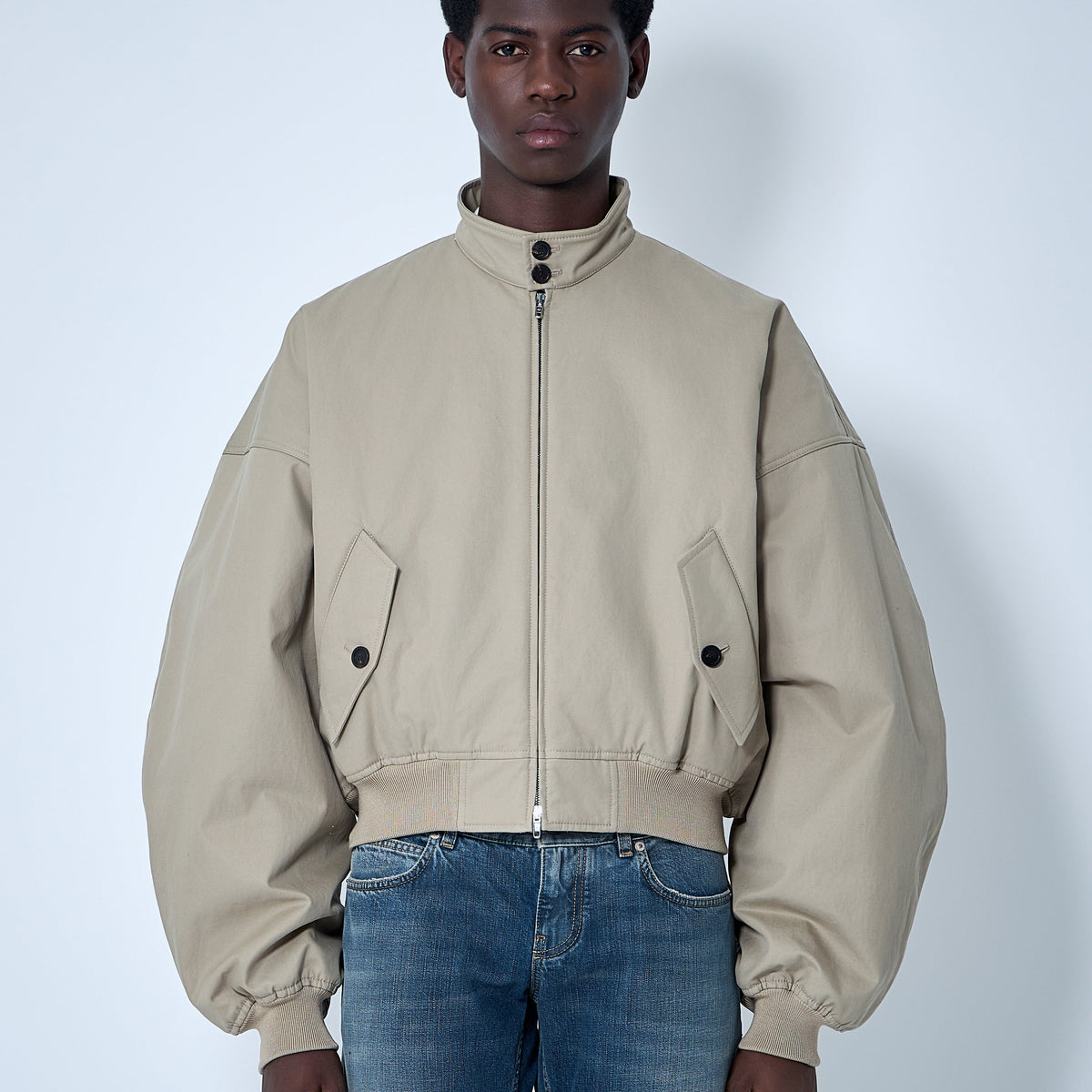 Balenciaga jackets luxury designer piece front view