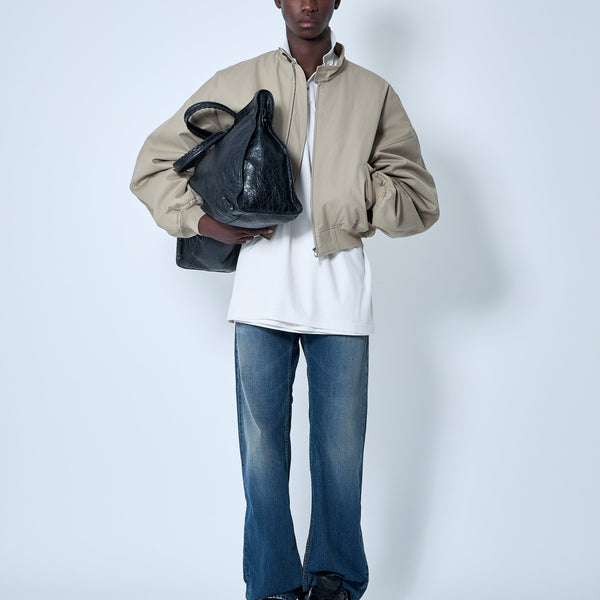Balenciaga premium jackets detail and craftsmanship close-up
