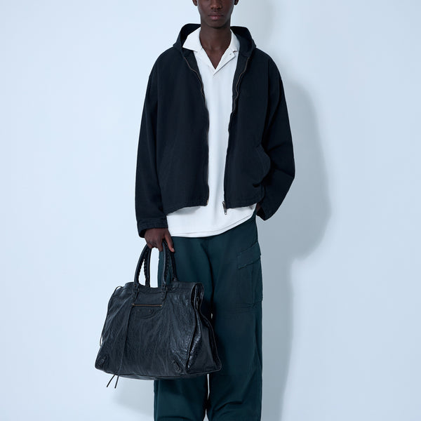 Balenciaga premium jackets detail and craftsmanship close-up