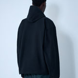 Close-up of Balenciaga jackets hardware and fine stitching