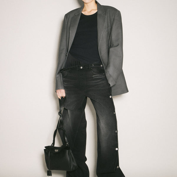 Balenciaga premium cross body bags detail and craftsmanship close-up