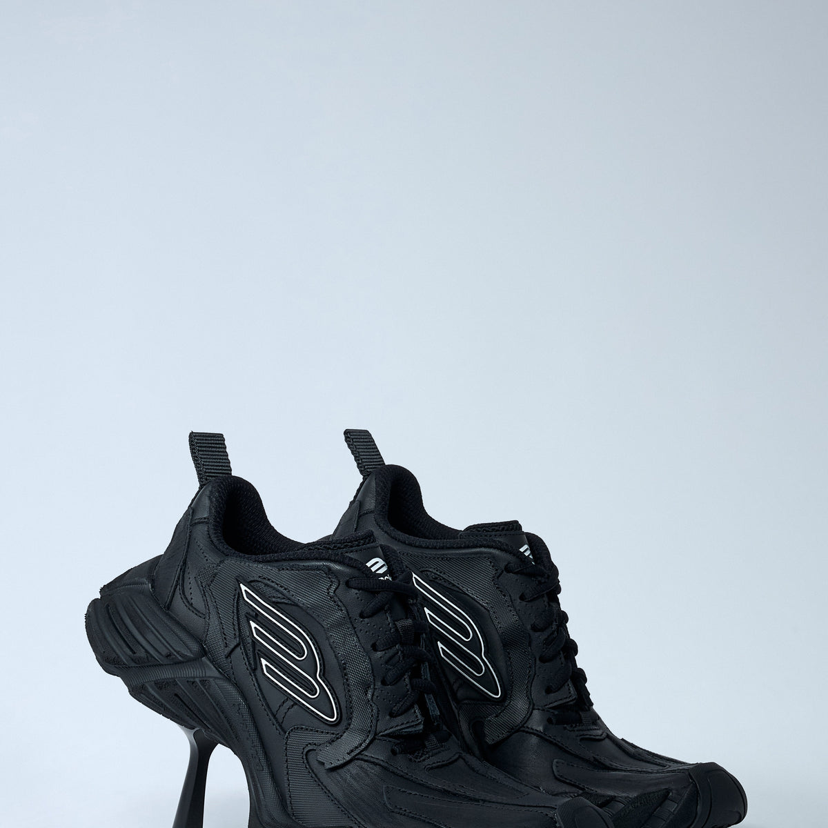 Balenciaga premium pumps detail and craftsmanship close-up