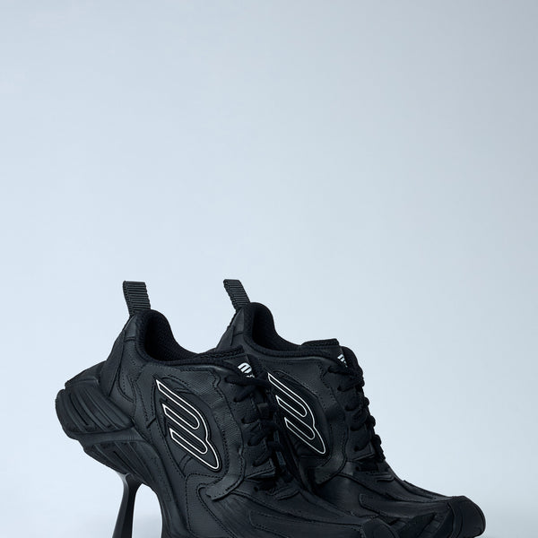 Balenciaga premium pumps detail and craftsmanship close-up