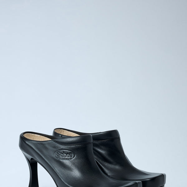 Balenciaga premium pumps detail and craftsmanship close-up