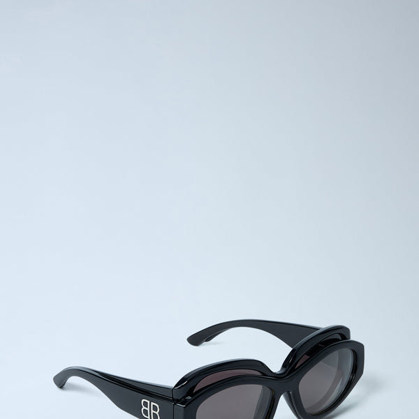 Balenciaga premium sunglasses detail and craftsmanship close-up