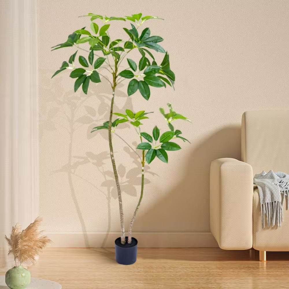 5. 2 Ft. Tall Artificial Tree ，Umbrella Fake Plants Artificial Plants