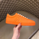 Hermes shoes Style 112 - logo and branding close-up