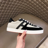 Hermès Beige Low-Top Sneakers - Back View