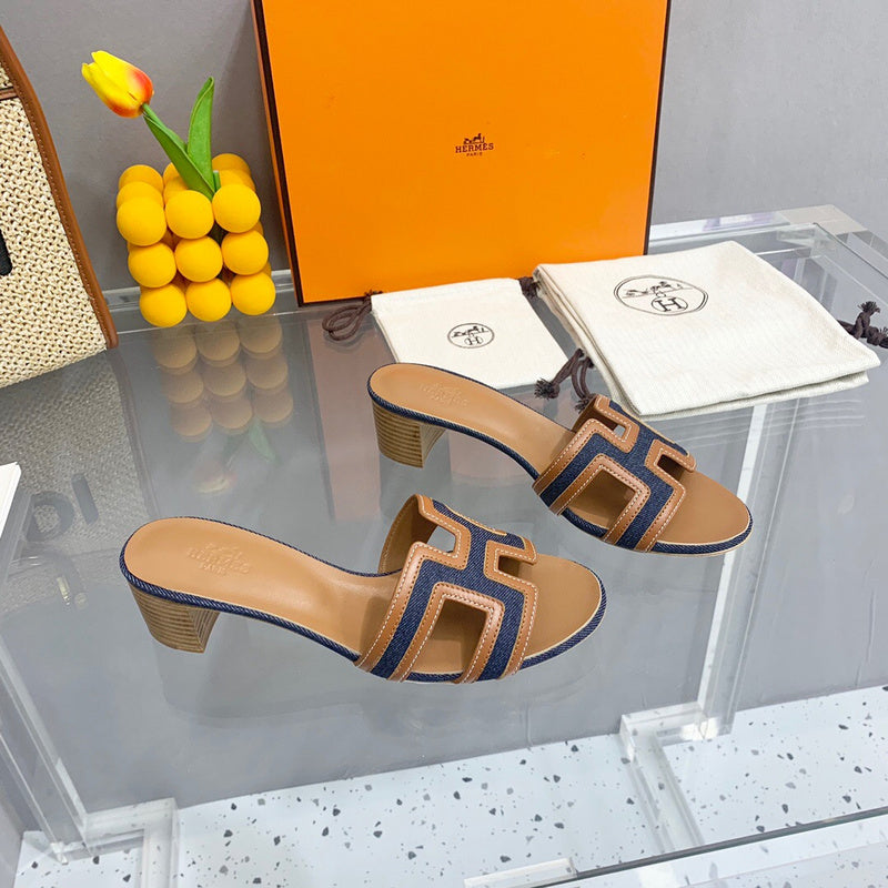 Hermès Chocolate Brown Pointed-Toe Stiletto Heels - Lifestyle Styling Shot