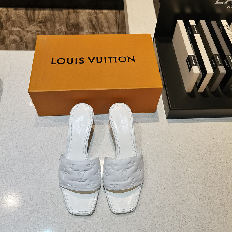 Louis Vuitton Camel Classic Ballet Flats - Front View