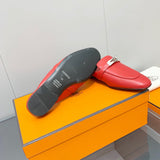 Hermes sandals Style 172 - logo and branding close-up