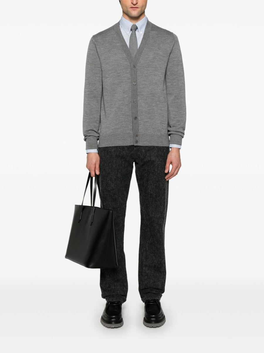 Fendi premium cardigans detail and craftsmanship close-up