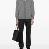 Fendi premium cardigans detail and craftsmanship close-up