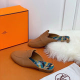 Hermès Black Loafer Flats - Lifestyle Styling Shot