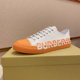 Burberry shoes Style 422 - front view, classic monogram styling