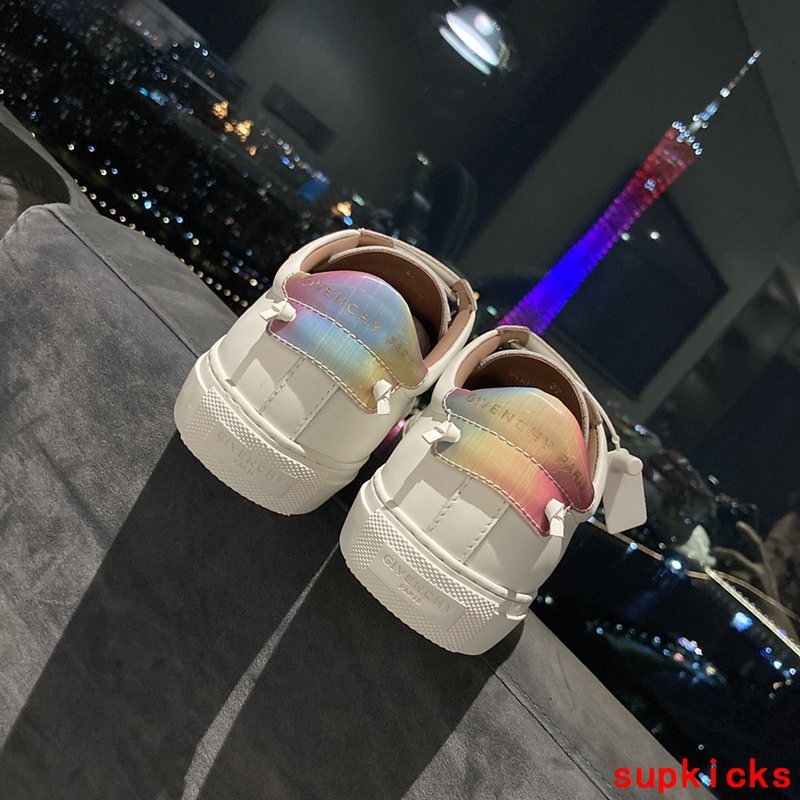 Givenchy White Ankle Boots - Angled View