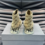 Balenciaga Nude Ankle Boots - Sole Detail View