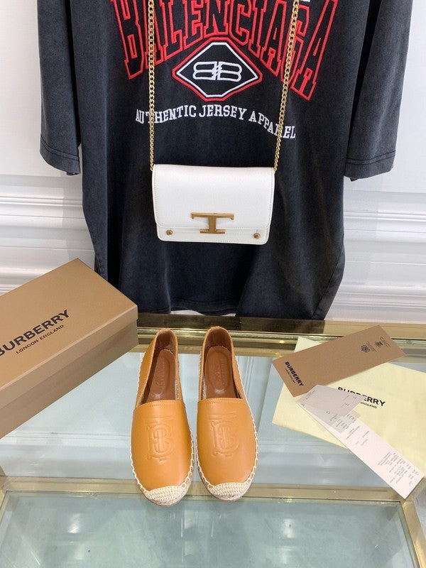 Burberry Chocolate Brown Low-Top Sneakers - Back View