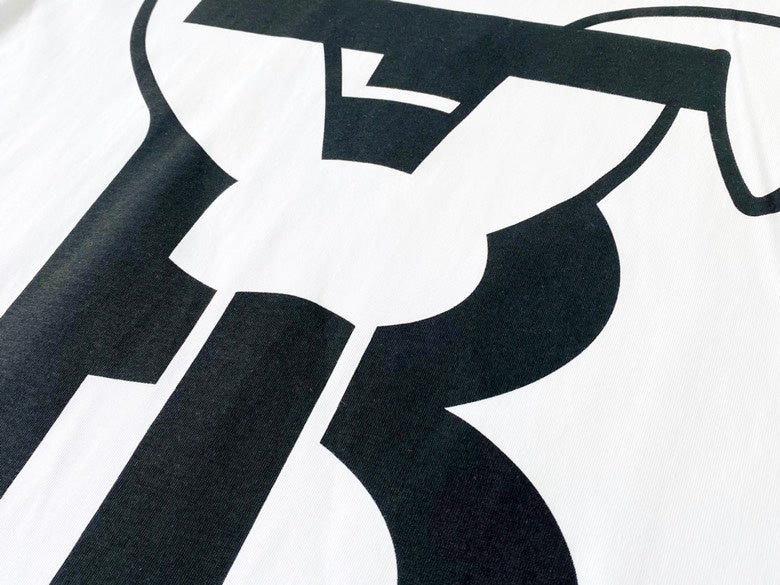 Burberry luxury t-shirt detail shot