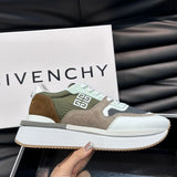 Givenchy White Block Heel Pumps - Front View