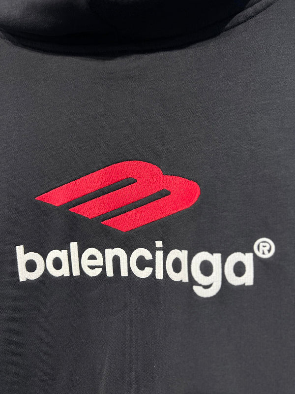 Close-up of Balenciaga designer clothing craftsmanship