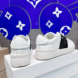 Valentino Garavani luxury shoes detail shot