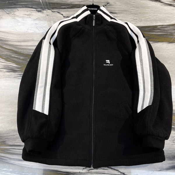 Close-up of Balenciaga designer clothing craftsmanship