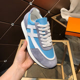 Hermes shoes Style 084 - logo and branding close-up