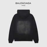 Close-up of Balenciaga designer clothing craftsmanship