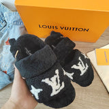 Louis Vuitton Nude Loafer Flats - Toe Detail View