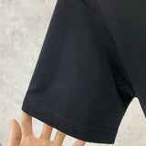 Burberry luxury t-shirt detail shot