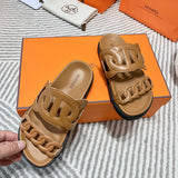Hermes sandals Style 212 - back heel detail