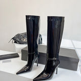Saint Laurent shoes front view designer style