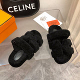Hermes shoes Style 266 - full pair display (alternate angle)