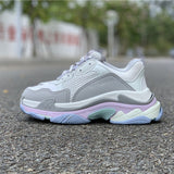 Balenciaga shoes Style 409 - front view, statement logo accent (alternate angle)
