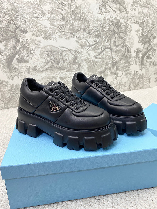Prada shoes front view designer style
