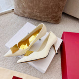 Three-quarter angle view of Valentino Garavani luxury piece style No.228