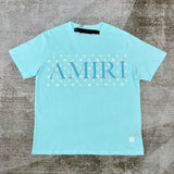 Amiri luxury t-shirt detail shot