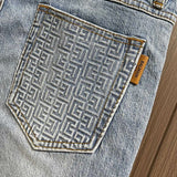 Full silhouette view of Balmain luxury piece style No.111