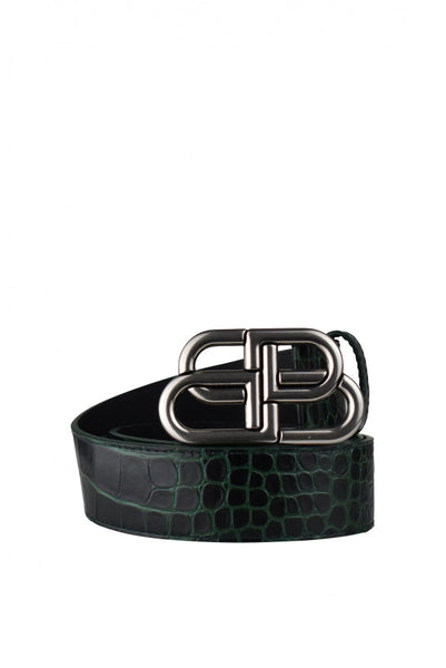 Balenciaga premium belts detail and craftsmanship close-up