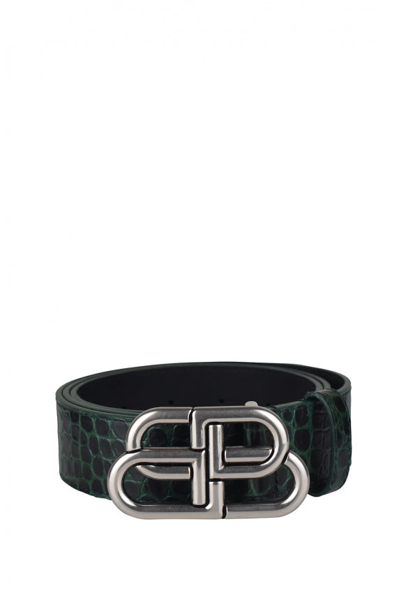 Balenciaga belts luxury designer piece front view