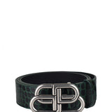 Balenciaga belts luxury designer piece front view