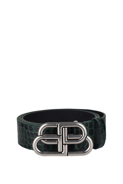 Balenciaga belts luxury designer piece front view