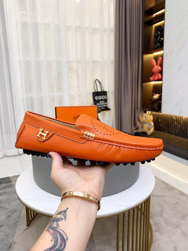 Hermes shoes Style 042 - side profile detail