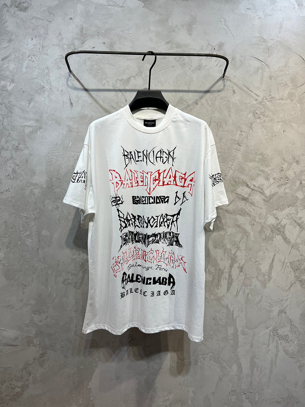 Balenciaga t-shirt front view designer style