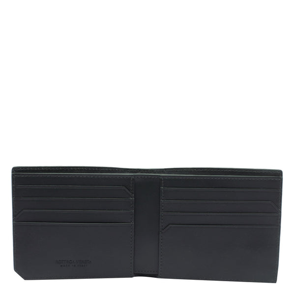 Bottega Veneta Wallets? Bottega Veneta Men Bi-Fold Small Intrecciato Wallet Premium Leather Designer Wallet