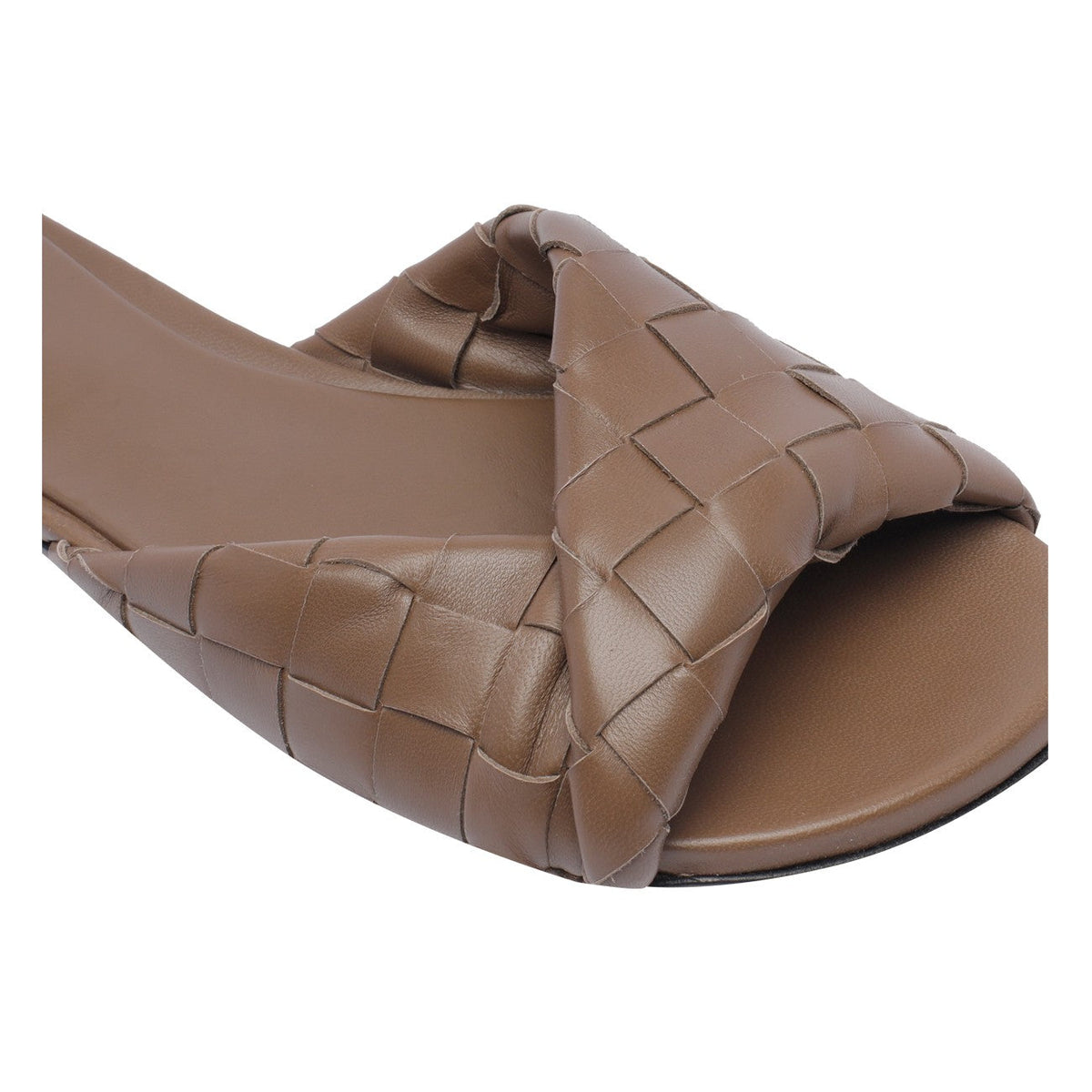 Bottega Veneta Shoes Bottega Veneta Women Blink Flat Mules Premium Designer Casual Shoes