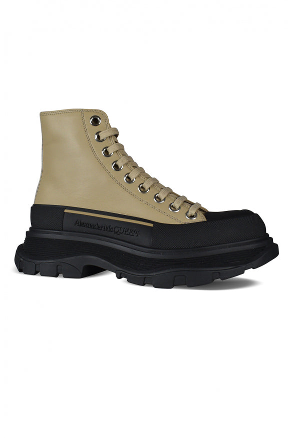 Alexander McQueen Shoes? Alexander Mcqueen Women Tread Slick High Boots Premium Designer Casual Shoes